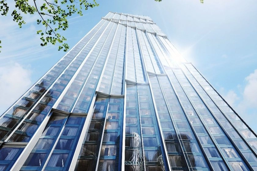 В сверхвысоком небоскребе «Дом Дау» завершено устройство «стены в грунте»