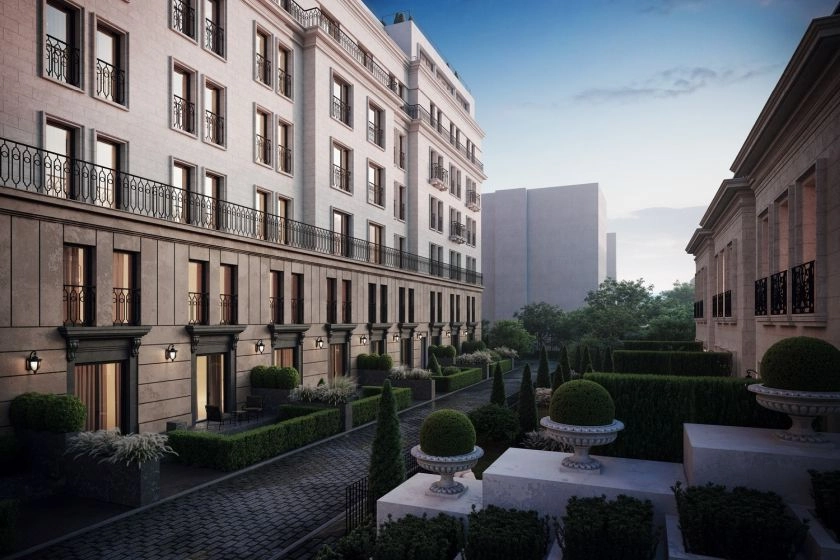 Около 60% элитных новостроек Москвы спроектированы в классическом стиле