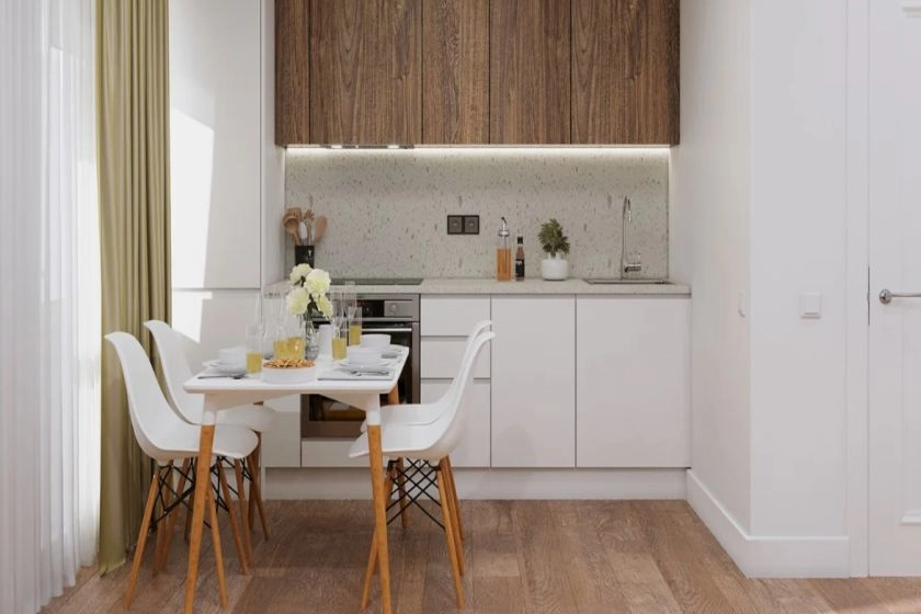 Девять из десяти новоселов Москвы покупают кухню и столовую группу вместе с квартирой